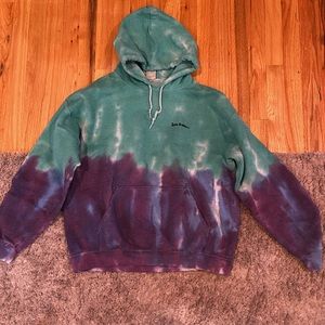 iets frans/urban outfitters tie dye hoodie